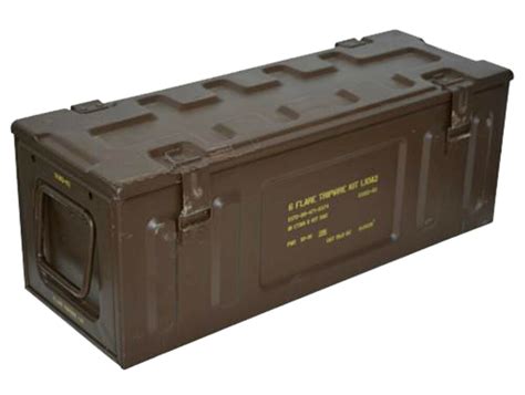 military surplus metal boxes metal|military ammunition boxes.